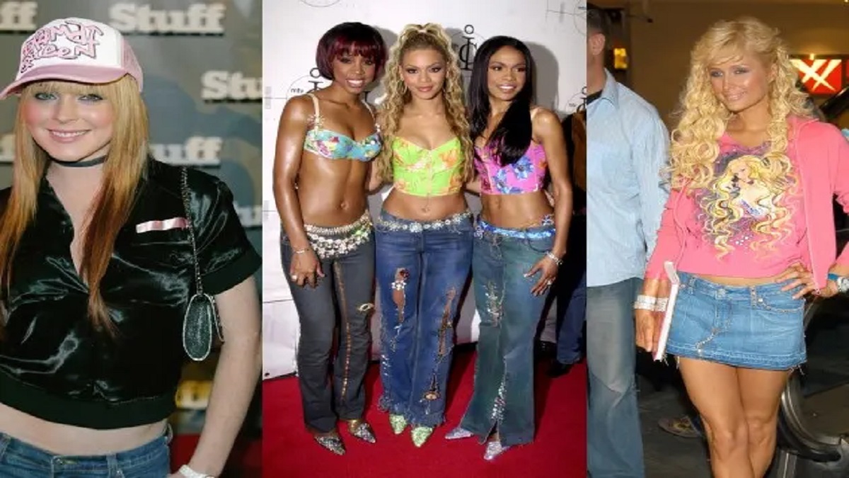As dez principais tendências de moda Y2K que voltaram em 2023 reviveram jeans baixos, chapéus de caminhoneiro e muito mais, de acordo com o Google