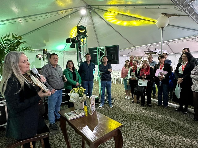 Iara Schmegel foi a patrona