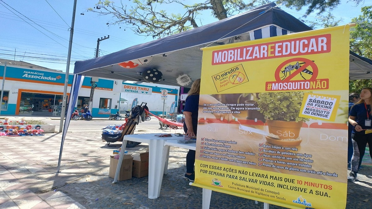 Secretaria de Saúde realiza Dia D contra doenças relacionadas ao mosquito Aedes aegypt