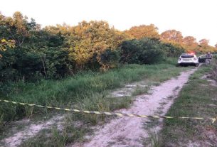 o trecho de uma mata isolada, próximo do Canil da Arca, no final da tarde desta sexta-feira (24).