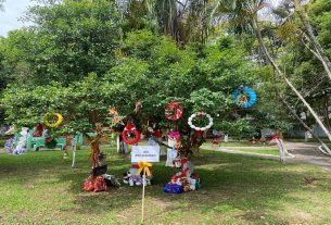 Escolas municipais iniciam decoração natalina na Praça Donário Lopes