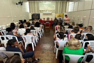 Formandos participaram de oficinas de informática, culinária e horta.