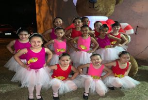 No último final de semana dias 02 e 03 de Dezembro, a oficina de BALLET e Feliz Idade.