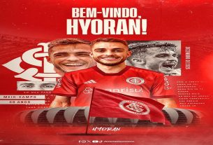 O Internacional anunciou nesta segunda-feira a contratação do meia Hyoran… - Veja mais em https://www.uol.com.br/esporte/futebol/ultimas-noticias/gazeta-esportiva/2024/01/08/internacional-anuncia-contratacao-de-hyoran-ex-atletico-mg-e-palmeiras.htm?cmpid=copiaecola