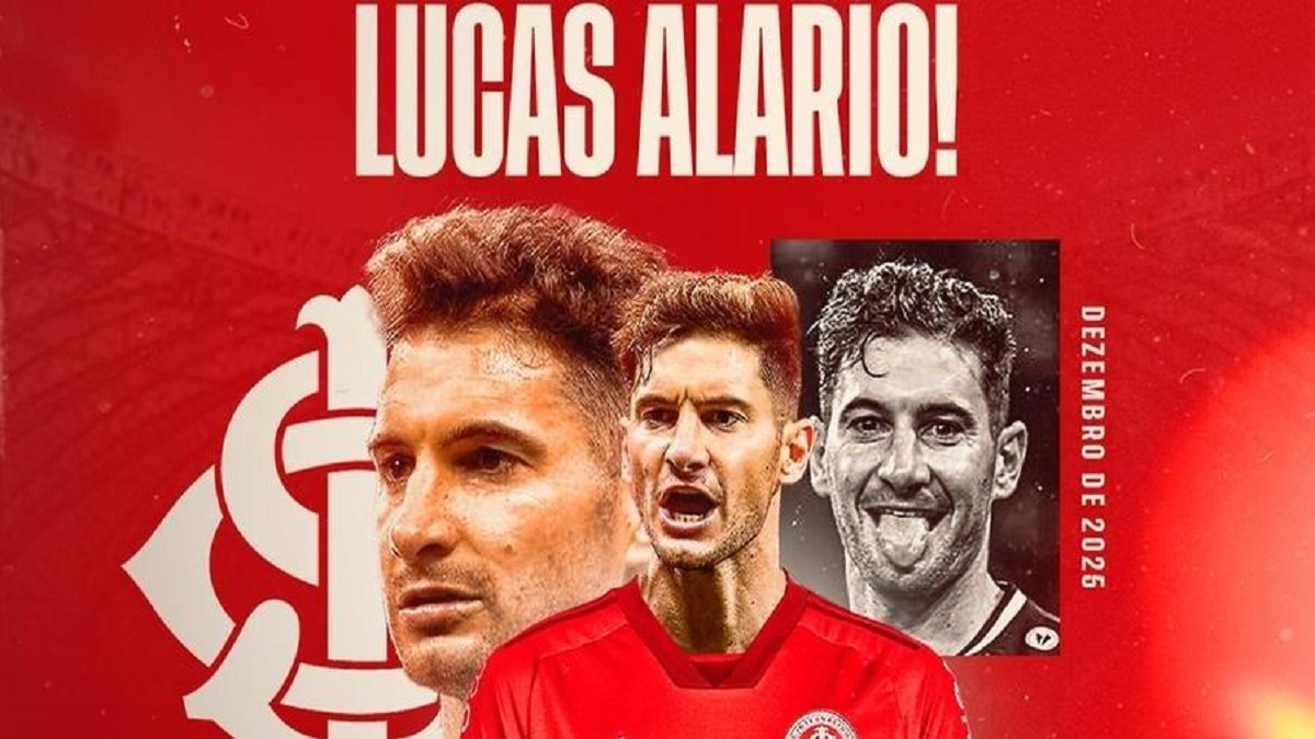 Inter anuncia oficialmente chegada de Lucas Alario | Foto: Reprodução