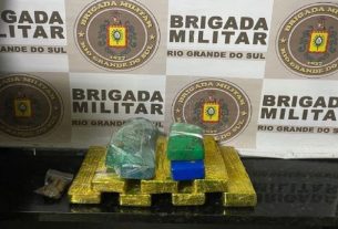 Ação da Brigada Militar ocorreu na noite desse sábado (20), no bairro São Luiz