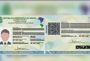 Nova carteira de identidade deve ser emitida em todo o Brasil a partir do dia 11