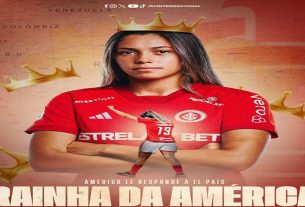 Aos 19 anos, a atacante colorada foi apontada como a melhor jogadora do futebol feminino da América do Sul em 2023. Foto: Divulgação