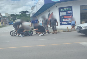 Acidente de trânsito ocorreu na rua Capitão Adolfo Castro