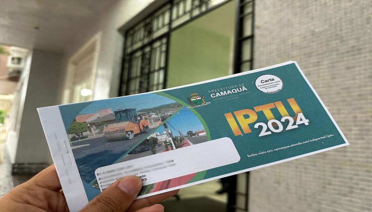 Emissão online está disponível. Carnês começaram a ser entregues aos contribuintes na quinta-feira (16).