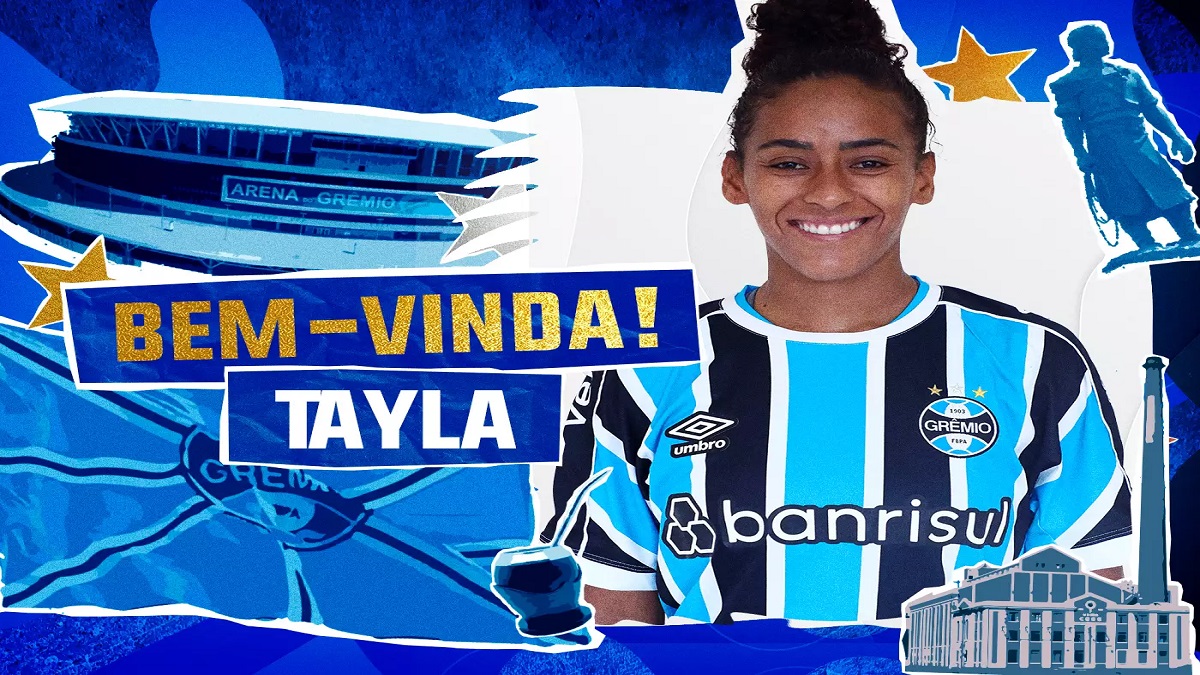 Atleta chega ao Clube para ser reforço no setor defensivo da equipe das Gurias Gremistas