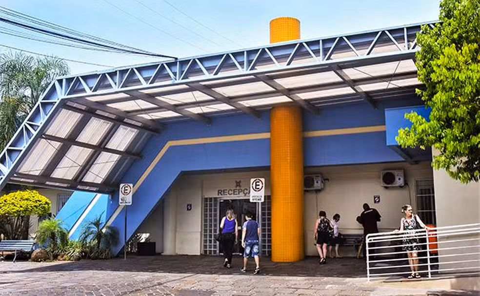 Fachada do Hospital Municipal de Novo Hamburgo
