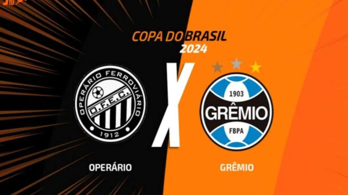 Operário-PR e Grêmio se enfrentam nesta terça-feira (30), às 20h, no Estádio Germano Kruger, pelo jogo de ida da terceira fase da Copa do Brasil.