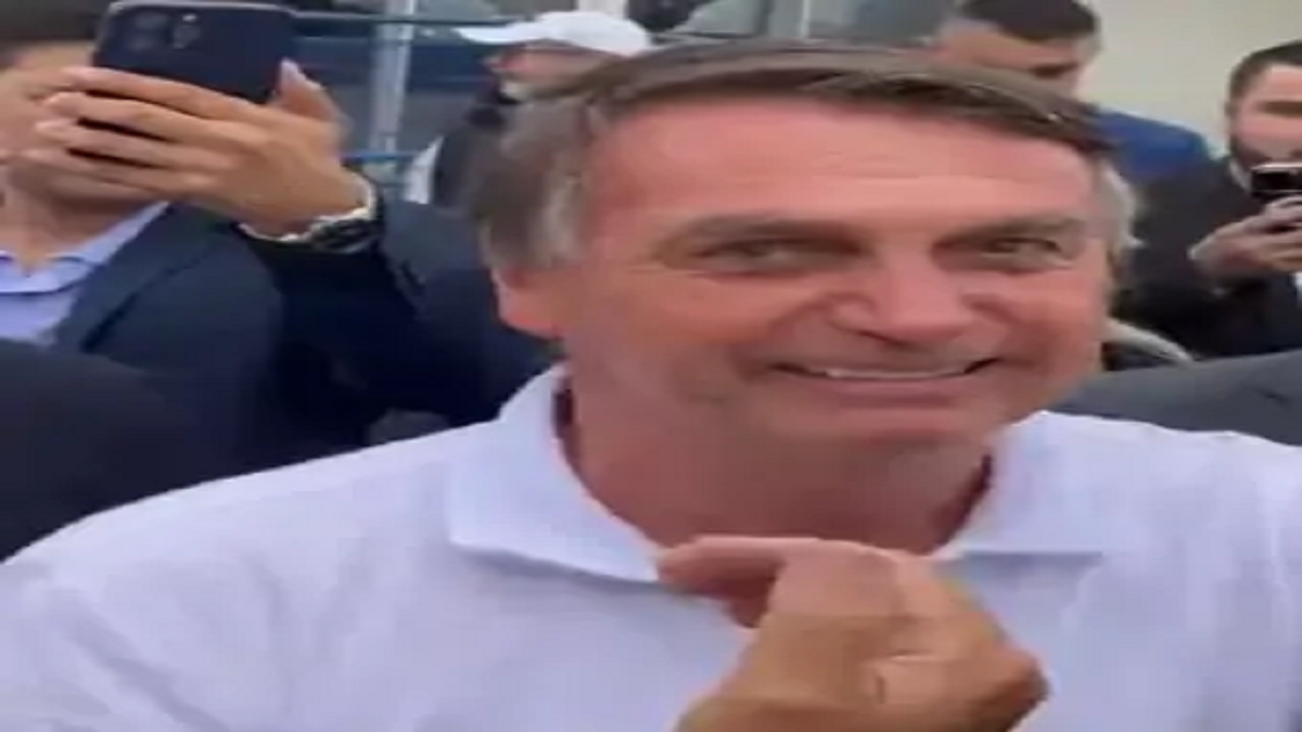 Ex-chefe do Executivo (foto) discursou ao lado do governador de São Paulo, Tarcísio de Freitas (Republicanos), e de Goiás, Ronaldo Caiado (União Brasil) – Foto: Reprodução