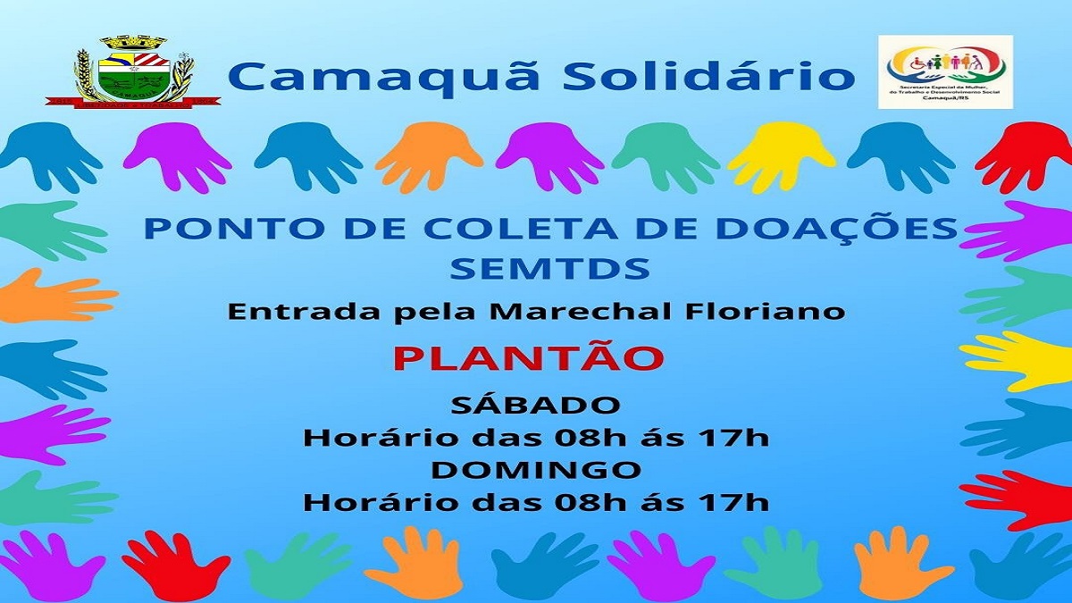 Várias pessoas estão sofrendo com as enchentes e precisando de doações.