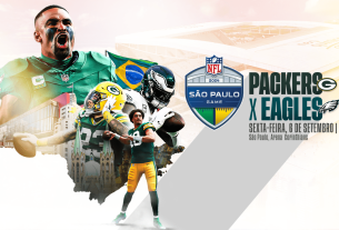 NFL divulga datas das vendas de ingressos para partida entre Packers e Eagles no Brasil