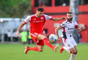 Com o resultado da partida disputada em Salvador (BA), a equipe de Eduardo Coudet permanece com 11 pontos, na décima posição da tabela.