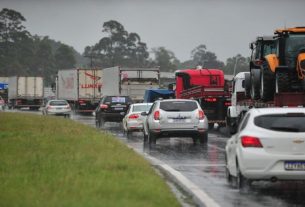 Ao todo, há 31 interrupções em vias federais e 58 em estaduais