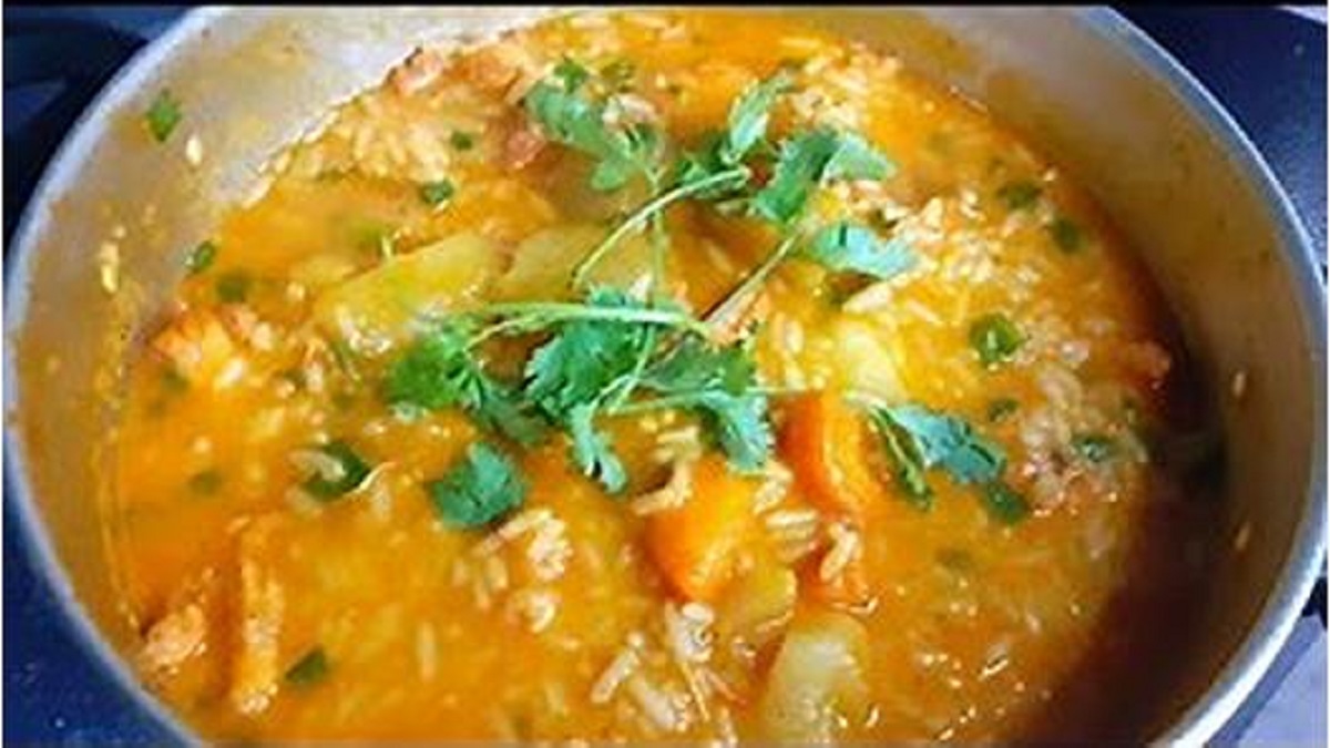 É uma refeição simples, de uma só panela, saudável e deliciosa e que cobre todas as suas bases nutricionais.