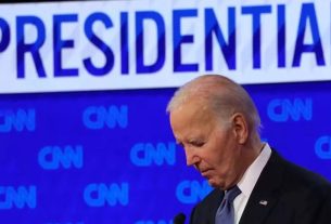 O estudo ouviu 1.130 votantes entre os dias 28 e 29 de junho e mostrou a insatisfação do eleitorado com a performance do presidente no debate.