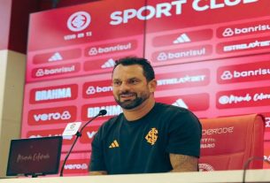 Na entrevista coletiva, Alessandro Barcellos, presidente do Colorado, explicou o motivo do desligamento do profissional.