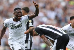 O Botafogo confirmou o favoritismo ao bater o Atlético Mineiro por 3x1 no Monumental.