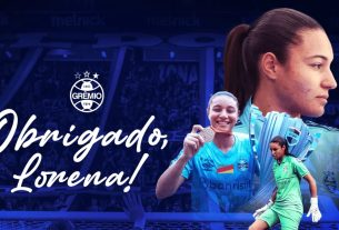 Grêmio fatura valor milionário com venda de Lorena