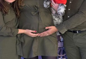 Alice e sua família. Grávida de sete meses, ela vê sua segunda filha sob risco de nascer sem cidadania americana