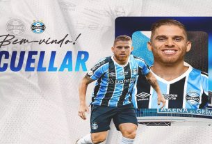 Cuéllar está fora do Gre-Nal