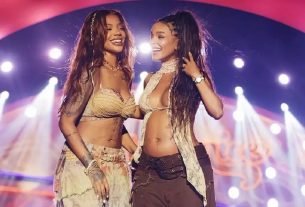 O casal revelou o nome da primeira filha durante apresentação no 