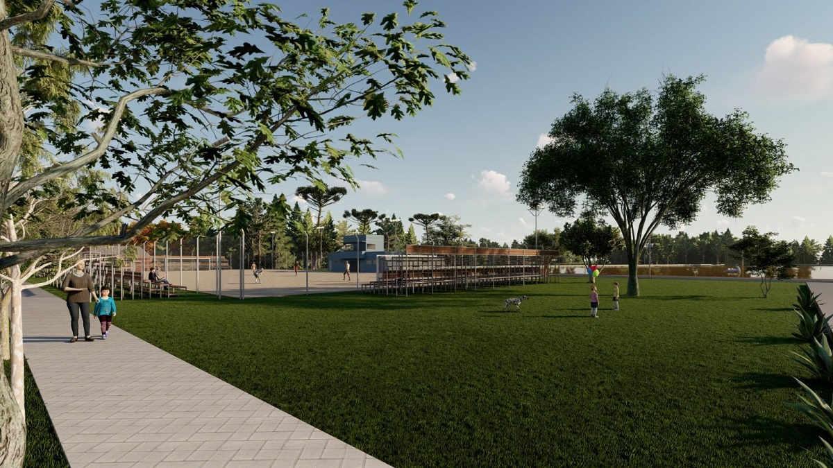 Representação em escala reduzida de uma obra de arquitetura ou engenharia a ser executada