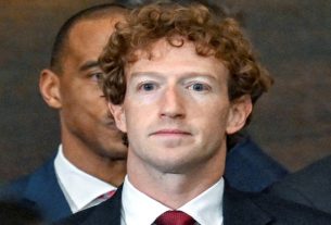 Mark Zuckerberg na posse de Donald Trump como o 47º presidente dos Estados Unidos da América em 20/01/2025