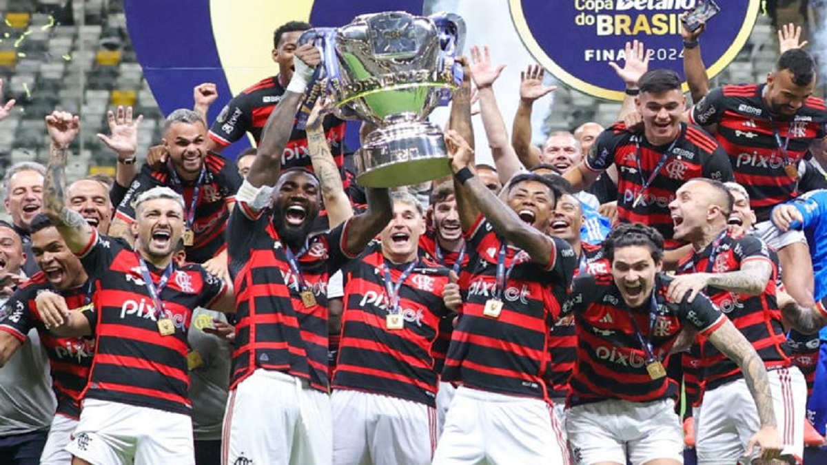 O Flamengo é o atual campeão da Copa do Brasil.