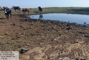Entre as localidades que decretaram situação de emergência, está a cidade de Santiago