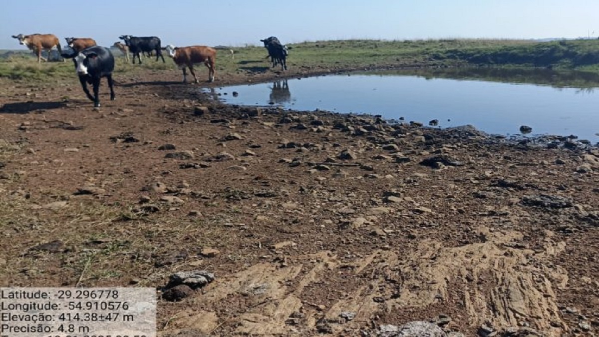 Entre as localidades que decretaram situação de emergência, está a cidade de Santiago