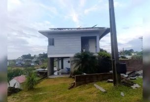 Arroio do Meio, no Vale do Taquari e Agudo, na Região Central do Estado foram os locais mais afetados