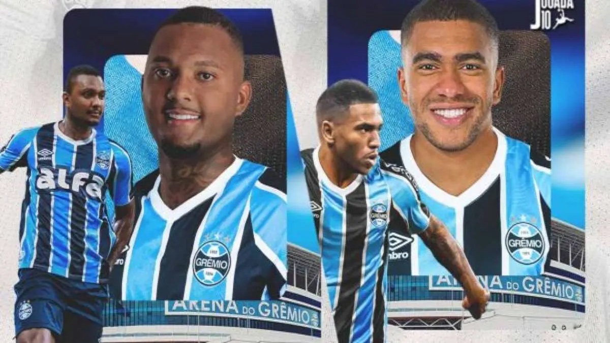 laterais Luan Cândido e Lucas Esteves