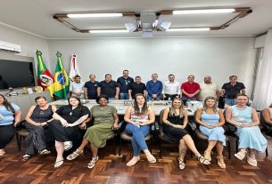 Prefeito Abner Dillmann realizou um encontro com todos os coordenadores municipais de saúde.