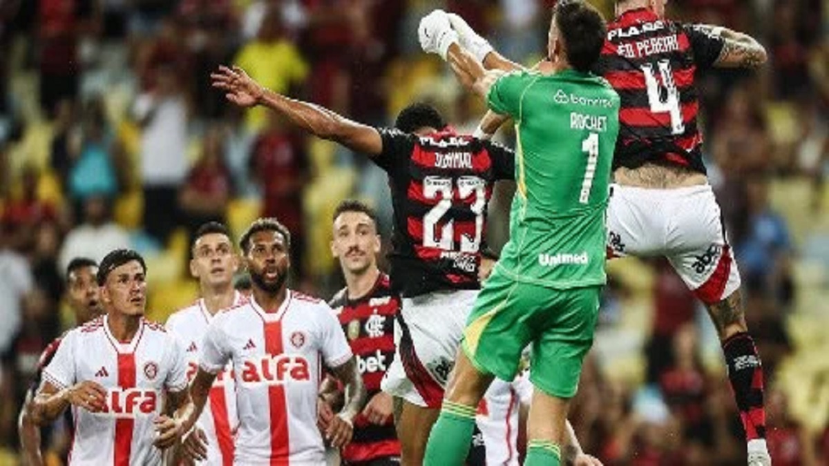 O Flamengo insistiu mais, mas parou diante do Inter no Maracanã