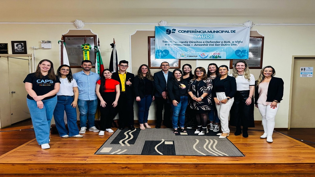 9ª Conferência Municipal de Saúde - Ascom Pref Camaqua - scctv.net.br