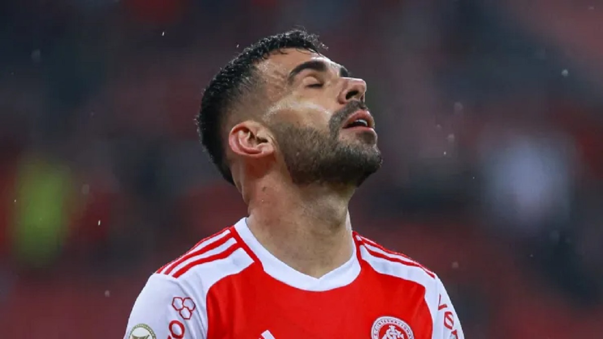 Bruno Henrique jogador do Internacional