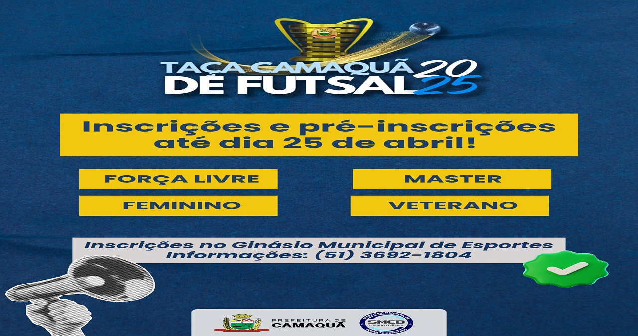 Taça Camaquã de Futsal 2025