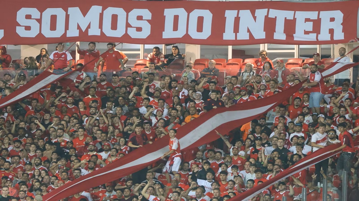 Torcida do Internacional no Beira-Rio.