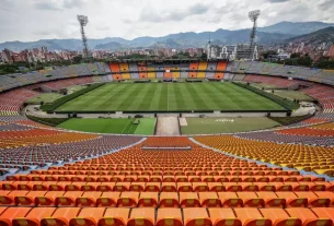 eSTÁDIO Atanasio Girardot, em Medellín, na Colômbia