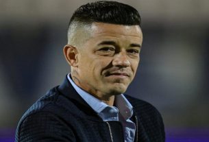 D’Alessandro durante partida entre Cruzeiro x Cuiabá no Campeonato Brasileiro de 2023.