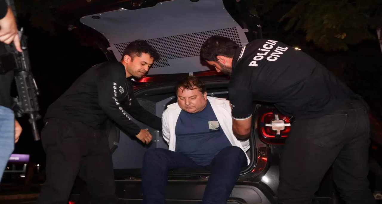 Nardon está preso desde o dia 15 deste mês