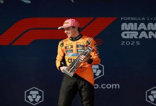 Oscar Piastri venceu o GP de Miami de Fórmula 1 (F1) neste domingo (4).