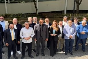 Samir Xaud e os vices (Foto: Reprodução/ Redes Sociais