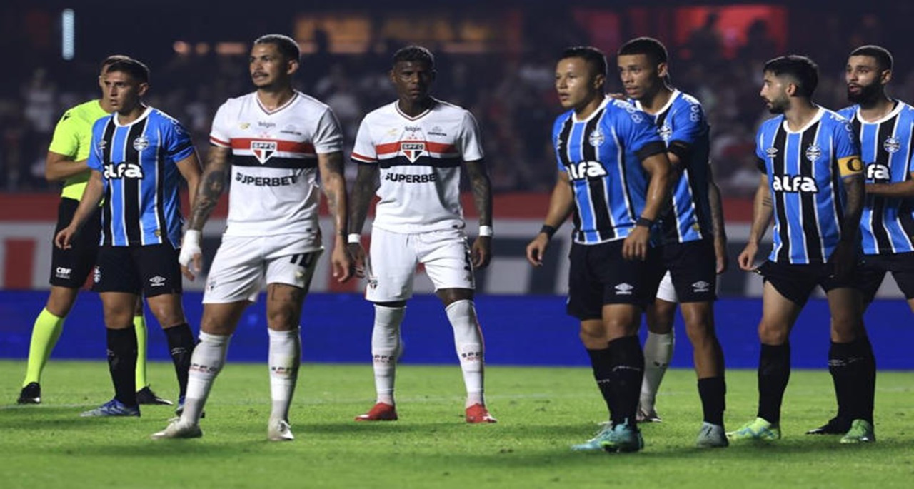 São Paulo x Grêmio pelo Brasileirão 2025.