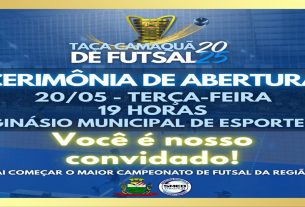 TAÇA CAMAQUÃ DE FUTSAL 2025